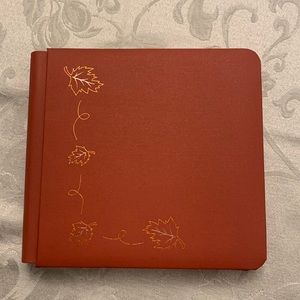 7 x 7 Creative Memories Burnt Orange Leaf Album